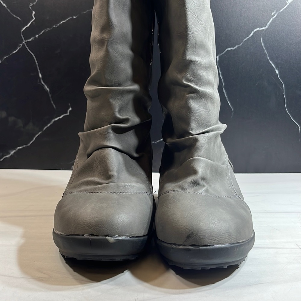 Unbranded Kid’s Riding Boot Gray sz 6
